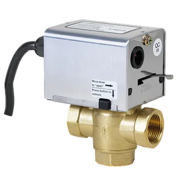 Hlavice pro radiátor THERMOCONTROL TC PMV320 Motorický ventil s pomocnými kontakty a vratnou pružinou, třícestný