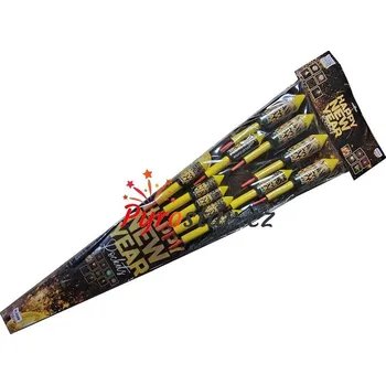 Zábavní pyrotechnika Klásek Trading s.r.o. Rakety HAPPY NEW YEAR