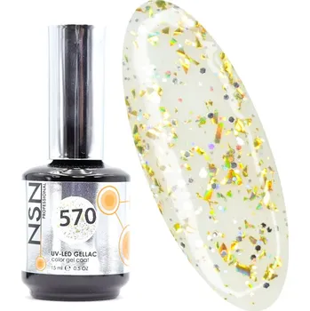 Lak na nehty NSN Professional UV/LED Gellac - 570