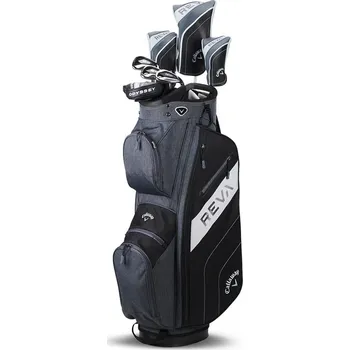 Golfový set Callaway Callaway REVA 8-Piece dámský golfový set BLACK, pravý