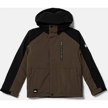 Lyžařská bunda Quiksilver MISSION BLOCK JK EQBTJ03180 hnědá 89X, vel. 104-110