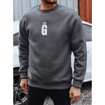 Pánská mikina Pánská mikina DSTREET BX5921 TMAVĚ ŠEDÁ XL