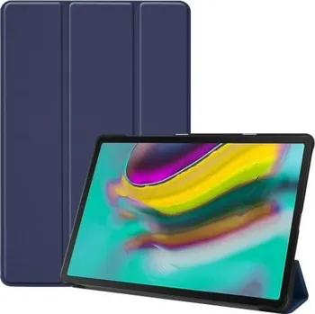 Pouzdro na tablet Stand PU kožené pouzdro se stojánkem pro tablet Samsung Galaxy Tab S5e SM-T720 - tmavěmodré