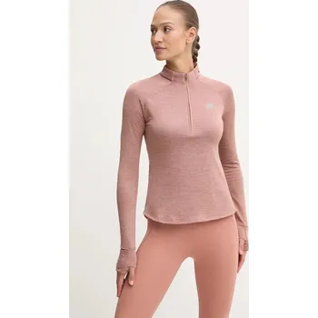 Pánská mikina Joggingová mikina New Balance Athletics Heat Grid oranžová barva, WT43200SWA 32X, vel. XS