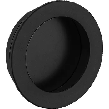 Nábytkové kování TULIP Úchytka Kaniva 50 zápustná černá matná (TULIP Úchytka Kaniva 50 zápustná černá matná)