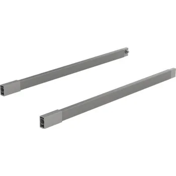 Nábytkové kování K-HETTICH ArciTech horní reling, 450mm, pár, hmoždinka, antracit (K-HETTICH ArciTech horní reling, 450mm, pár, hmoždinka, antracit)
