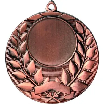 Bronzová medaile univerzální s prostorem pro emblém 25 mm - ocelová medaile