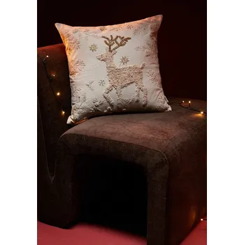 Povlak na dekorativní polštářek Dekorativní povlak na polštář Medicine béžová barva RW25-PSU835 01A