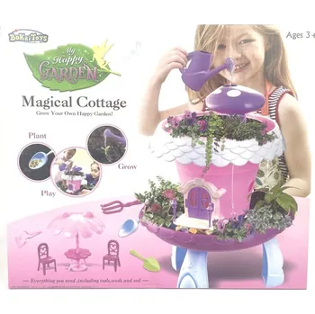 plyšák Domeček se zahrádkou - zasej a starej se