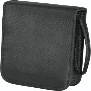 Příslušenství pro datový nosič Hama Wallet 40, pouzdro pro 40 CD/DVD/Blu-ray disků, polyester, černé