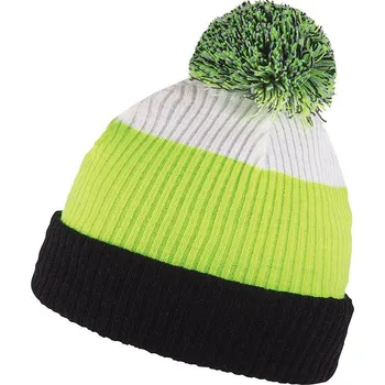 Čepice Cofee Zimní čepice Rada Barva: černá/neon žlutá/bílá (41bnw), Velikost: uni