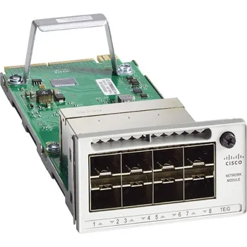 Switch Cisco C9300-NM-8X Síťový modul, optický, 8x 10GE SFP+, pro Cisco Catalyst 9300 C9300-NM-8X
