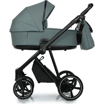Kočárek Roan Kombinovaný kočárek Ivi Pine Green Black