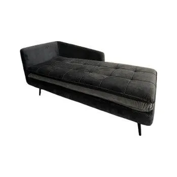 Sedací souprava Šedá pohovka Marcy 162 x 73 x75 100% polyester, kov