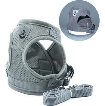 Postroj pro psa Star Nastavitelné kšíry pro psa - šedé Velikost: XS