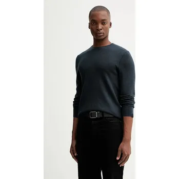 Pánský svetr Svetr s příměsí vlny Rag & Bone RH3225F6MWL námořnická modř 59X, vel. M