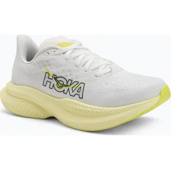 Dámská obuv Dámské běžecké boty HOKA Mach 6 white/neon hoka citrus