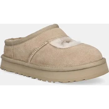 Pánské pantofle Dětské semišové papuče UGG BEA MARY JANE 1166552K béžová 80X, EUR 33.5