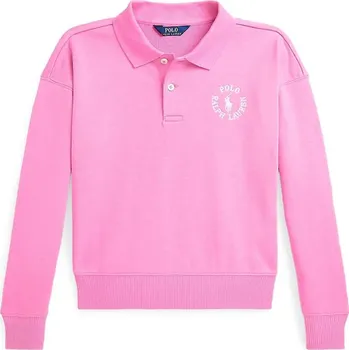 Chlapecká mikina Dětská mikina Polo Ralph Lauren fialová barva, hladká, 313965123002 40X, vel. 130-134