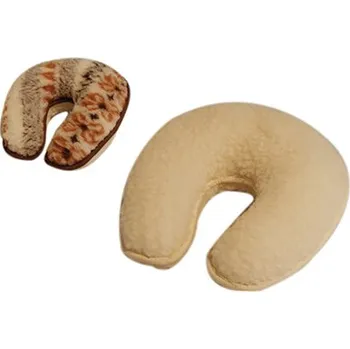 Polštář Vlněný polštář na krk vzor: Žakár/Ecru