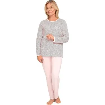 Dámské pyžamo Dámské pyžamo Martel Aneta III - bavlna Světle růžová M