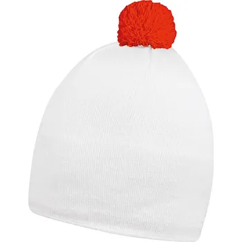 Čepice Cofee Zimní čepice Contrasting Barva: bílá/neon oranžová (6Iwno), Velikost: uni