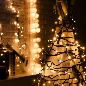 Vánoční dekorace Vánoční světýlka venkovní FLASH teplá bílá 200 LED