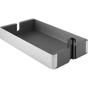 Nábytkové kování KES 002167 Dispensa, koš, K-Line 400mm, stříbrná (KES 002167 Dispensa, koš, K-Line 400mm, stříbrná)