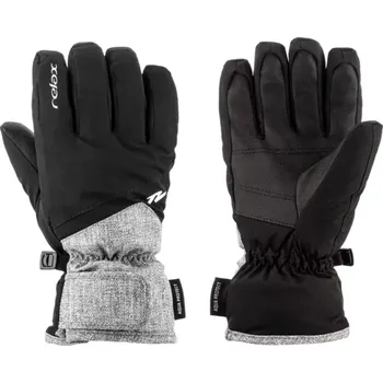 Rukavice Dětské Lyžařské rukavice RELAX LARO RR23C black, grey