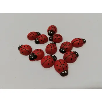 Samolepící dřevěná beruška 1x1,3 cm