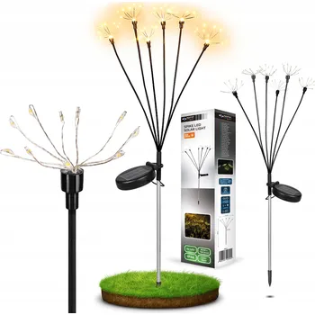 Venkovní osvětlení Solární lampa SEDMIKRÁSKY Zahradní zapichovací lampa s čidlem, voděodolná