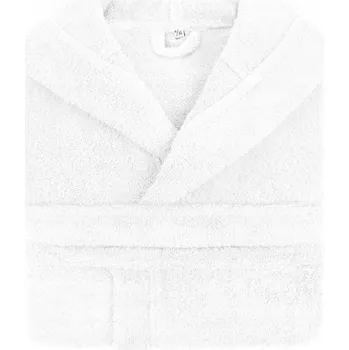 Dámský župan ŽUPAN UNISEX DÁMSKÝ TEPLÝ S KAPUCÍ MĚKKÝ DLOUHÝ NA ZAVAZOVÁNÍ HOTELOVÝ L/XL