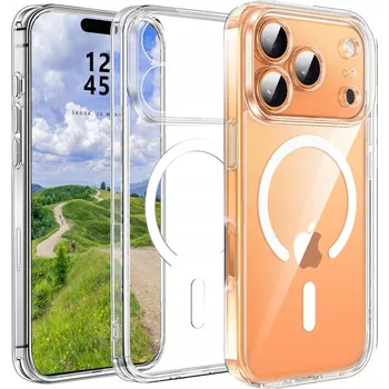 Pouzdro na mobilní telefon Zadní Kryt Radian pro Apple iPhone 17 Pro Max, průhledný