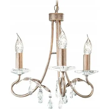 Lustr CHRISTINA CRT3 STŘÍBRNÁ/ZLATÁ - Elstead