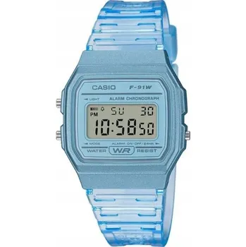 Hodinky Unisex hodinky Casio Retro Vintage F-91WS-2 + KRABIČKA