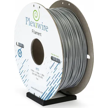 Filament PETG Filament pro 3D tisk Plexiwire 1,75mm Šedý 900g/300m