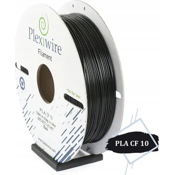 Filament PLA CF10 Filament Plexiwire 1,75mm Černý 0,6kg/200m