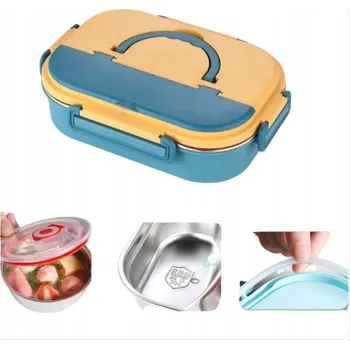 OBĚDOVÝ BOX PRO DĚTI SNÍDANĚ DO ŠKOLY DO PRÁCE NEREZOVÝ