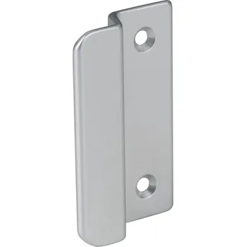 Dveřní kování Balkonová úchytka hranová, hliník různé barvy F1 elox hliník