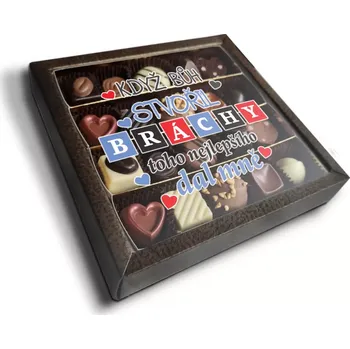 Cukrovinka Sablio Pralinky Když Bůh stvořil bráchy - 20 ks pralinek