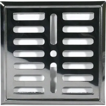 Větrací mřížka Ventilační mřížka Ventilační Unimet černá