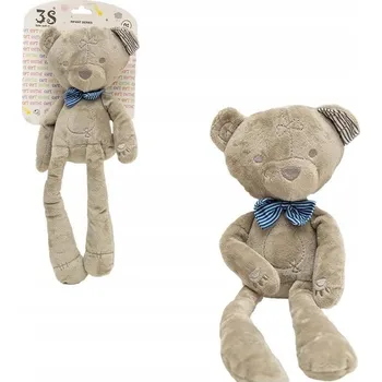 plyšák Medvídek Senzorická Plyšový Mazlíček Přítulníček 0+ Ideální na mazlení, měkký, bezpečný, 36 cm