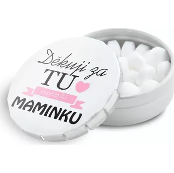 Bonbon Sablio Mentolky Děkuju za tu nejlepší maminku: 3 ks