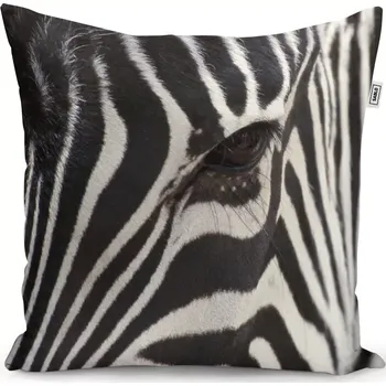 Polštář Sablio Polštář Detail zebra - 60x60 cm