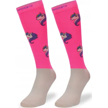 Dámské ponožky Ponožky Jezdecké podkolenky s motivem jednorožce Comodo