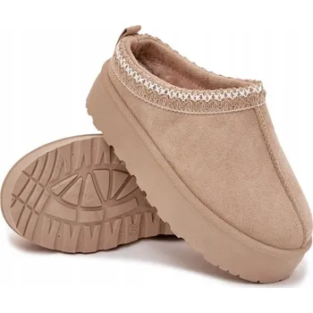 Dívčí sněhule Butosklep Dětské sněhule béžové barvy, velikost 30