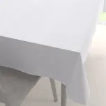 Teflonový obdélníkový ubrus Milano TF-094 - bílý 100x160 cm
