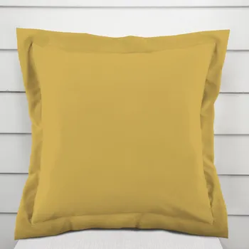 Povlak na dekorativní polštářek Dekorační povlak na polštář s lemem Rongo RG-098 Hořčicový 40 x 60 cm