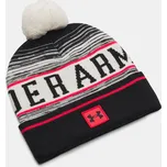 Pánská čepice UNDER ARMOUR M HALFTIME POM BEANIE 1386634-279 HNĚDÁ unisize