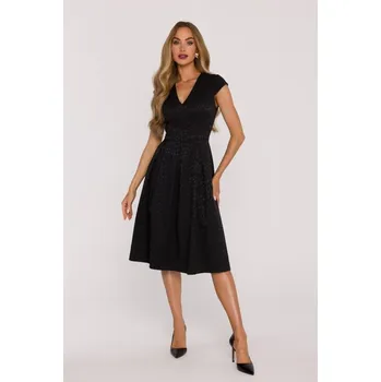 Dámské šaty Dámské šaty MOE M892 BLACK L